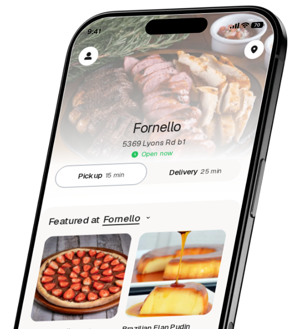 Fornello app preview