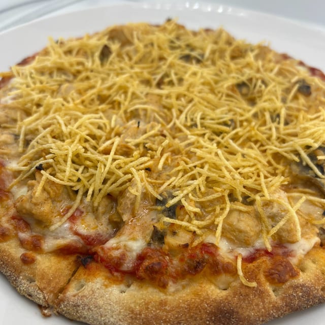 Beef Stroganoff Pizza.