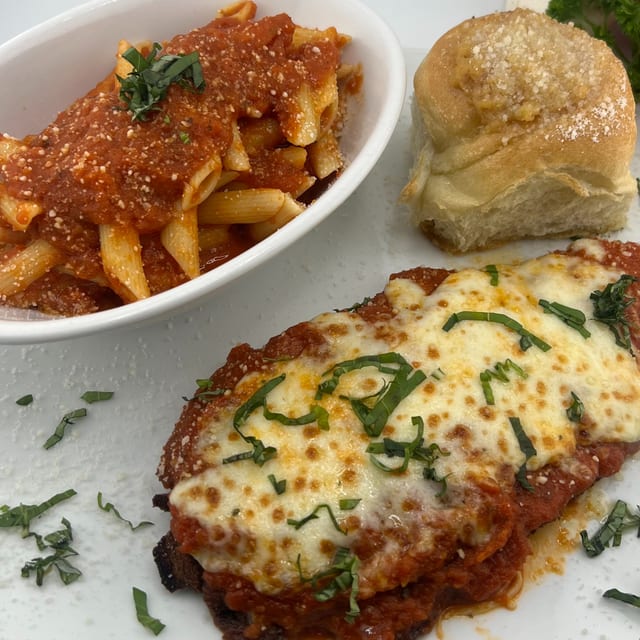 Stuffed Eggplant.