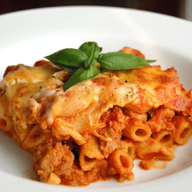 Baked Ziti.