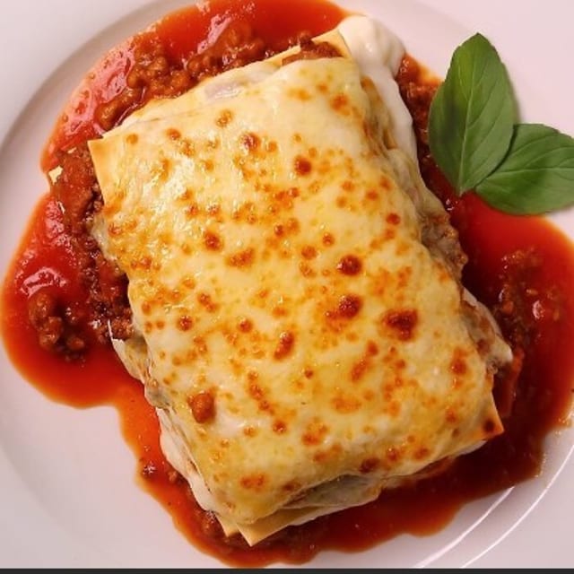 Meat Lasagna.