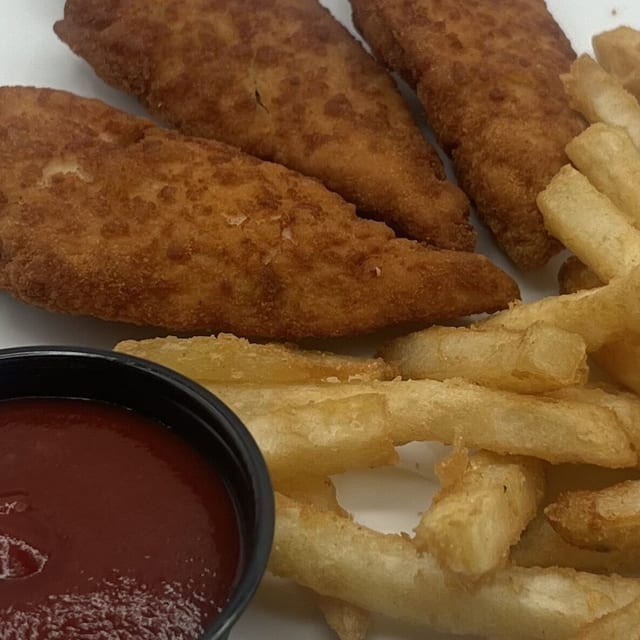 Kids Chicken Fingers.
