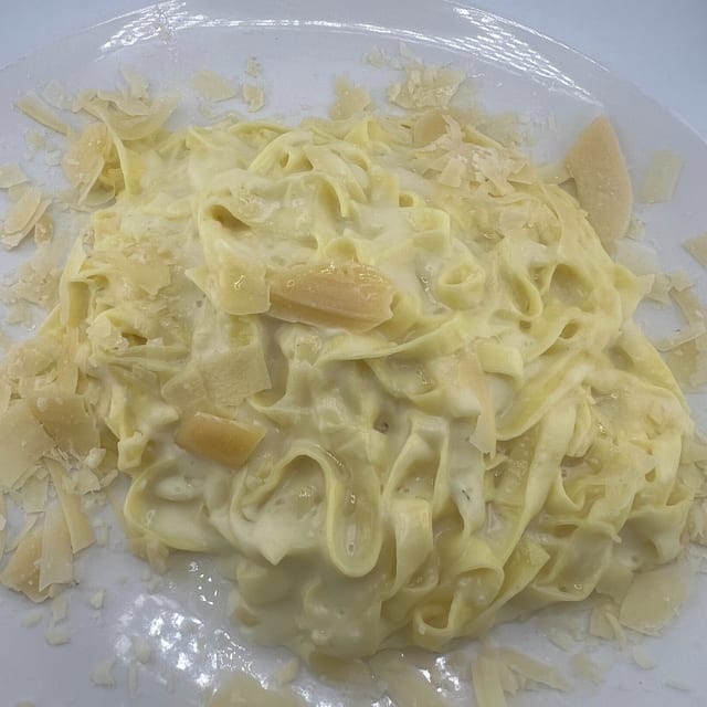 Fettuccine Alfredo.