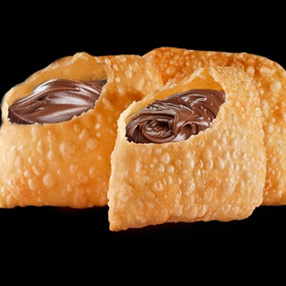 Pastel Nutella com Morango (Nutella & Strawberry Pastel)