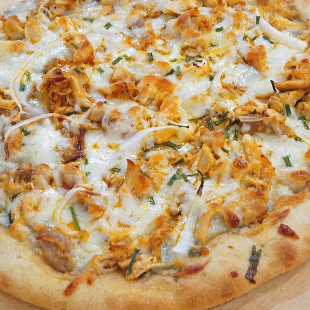 Buffalo Chicken Pizza.