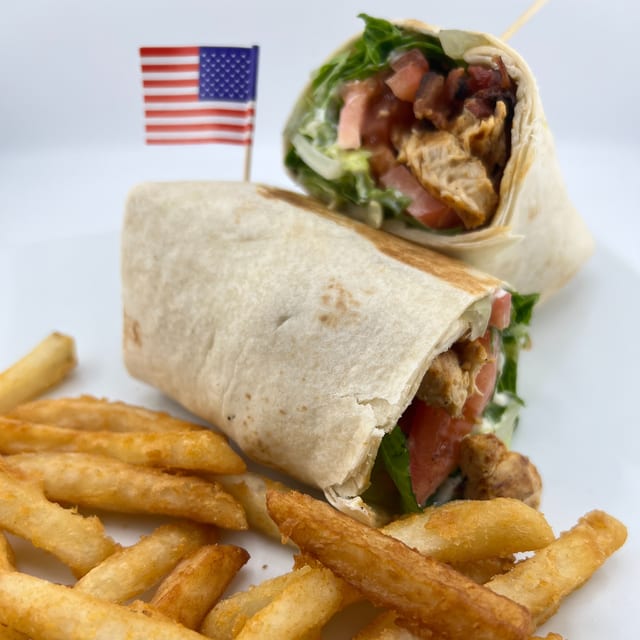 Chicken Caesar Wrap.