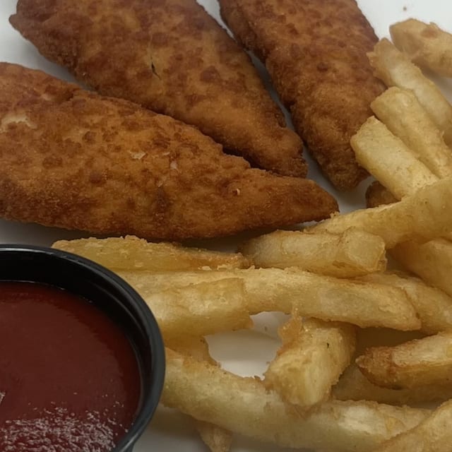 Kids Chicken Fingers.