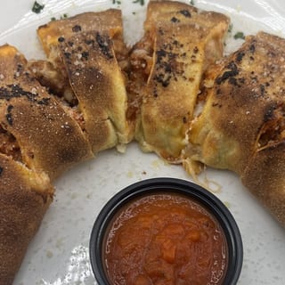 Chicken Pesto Calzone