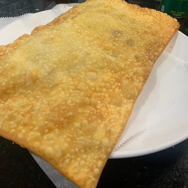 Pastel Carne de Sol (Sun-Dried Beef Pastel).